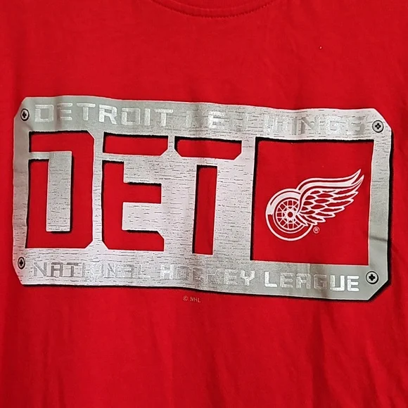 NHL DETROIT RED WINGS TEE SHIRT - Picture 4 of 5